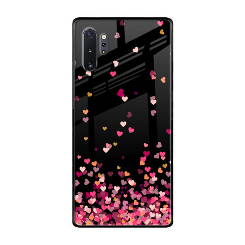 Heart Rain Fall Samsung Galaxy Note 10 Plus Glass Back Cover Online