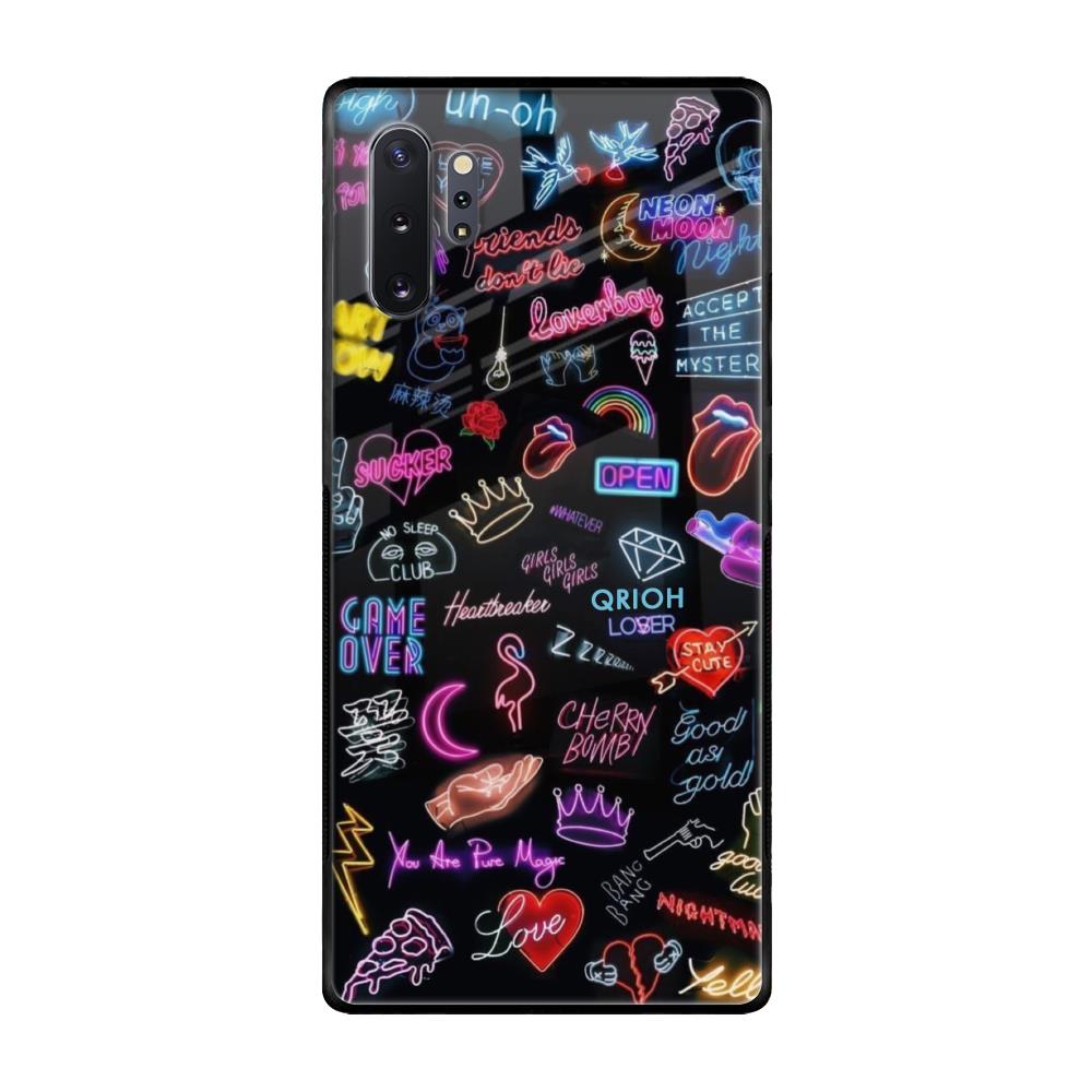 Accept The Mystery Samsung Galaxy Note 10 Plus Glass Back Cover Online
