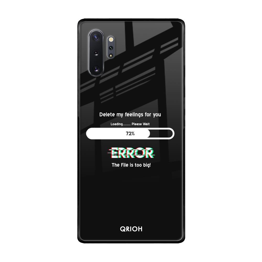 Error Samsung Galaxy Note 10 Plus Glass Back Cover Online