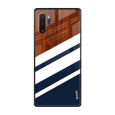Bold Stripes Samsung Galaxy Note 10 Plus Glass Back Cover Online