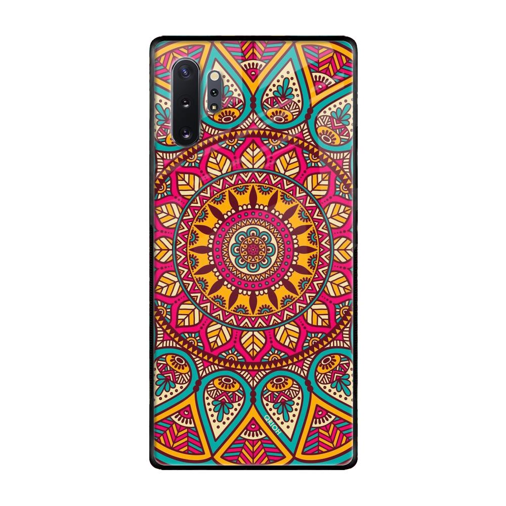 Elegant Mandala Samsung Galaxy Note 10 Plus Glass Back Cover Online
