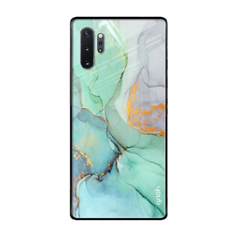 Green Marble Samsung Galaxy Note 10 Plus Glass Back Cover Online
