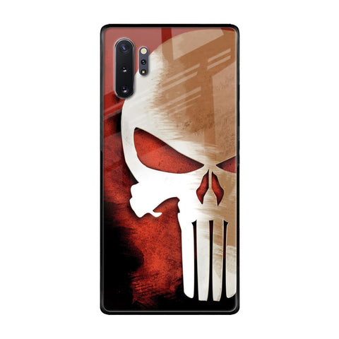 Red Skull Samsung Galaxy Note 10 Plus Glass Back Cover Online