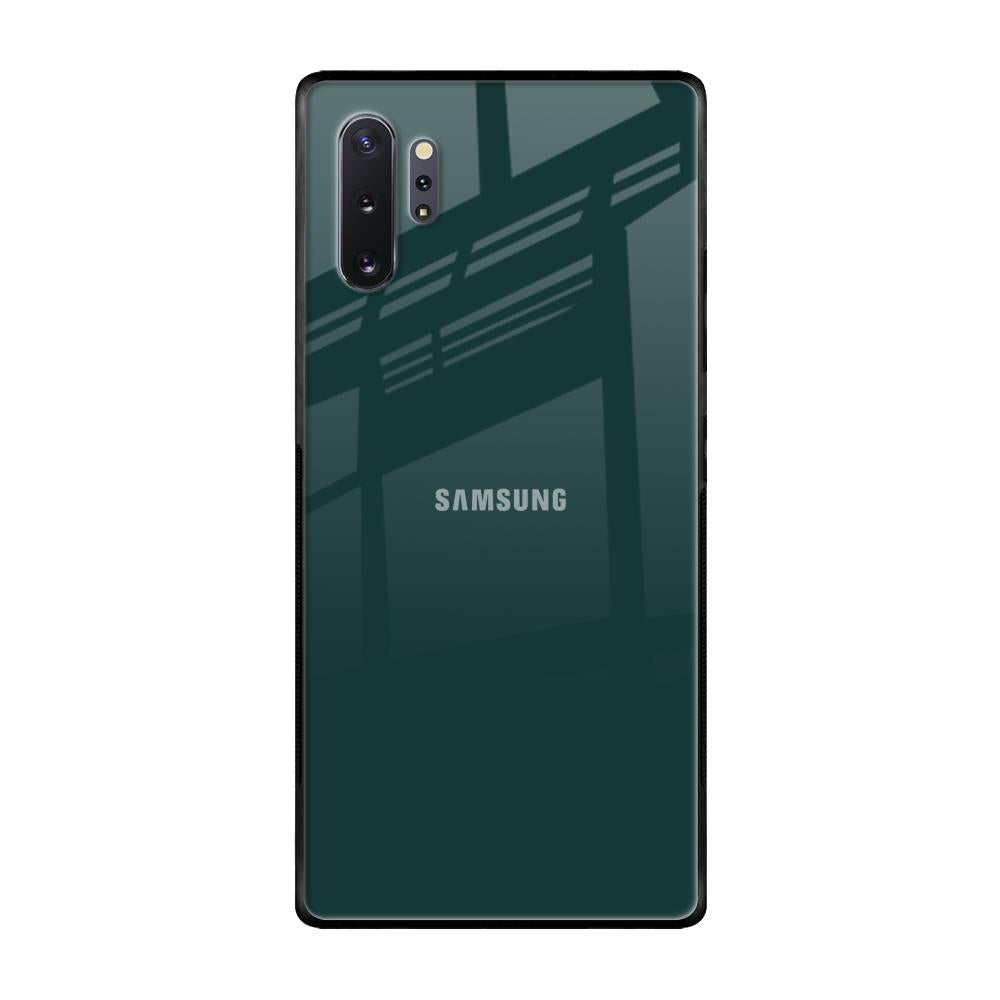 Olive Samsung Galaxy Note 10 Plus Glass Back Cover Online