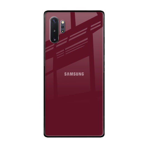 Classic Burgundy Samsung Galaxy Note 10 Plus Glass Back Cover Online