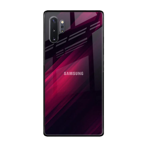 Razor Black Samsung Galaxy Note 10 Plus Glass Back Cover Online