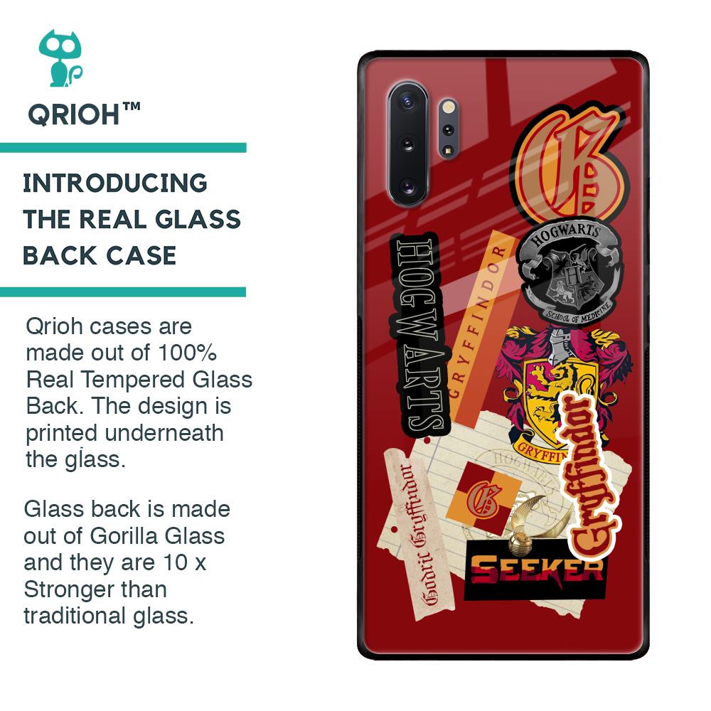 Gryffindor Glass Case for Samsung Galaxy Note 10 Plus