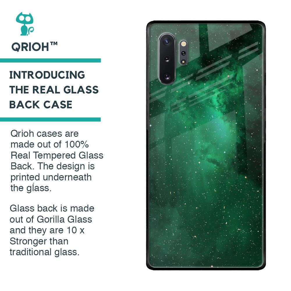 Emerald Firefly Glass Case For Samsung Galaxy Note 10 Plus