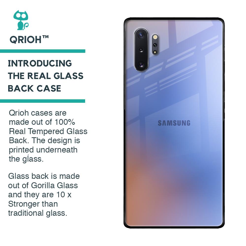 Blue Aura Glass Case for Samsung Galaxy Note 10 Plus