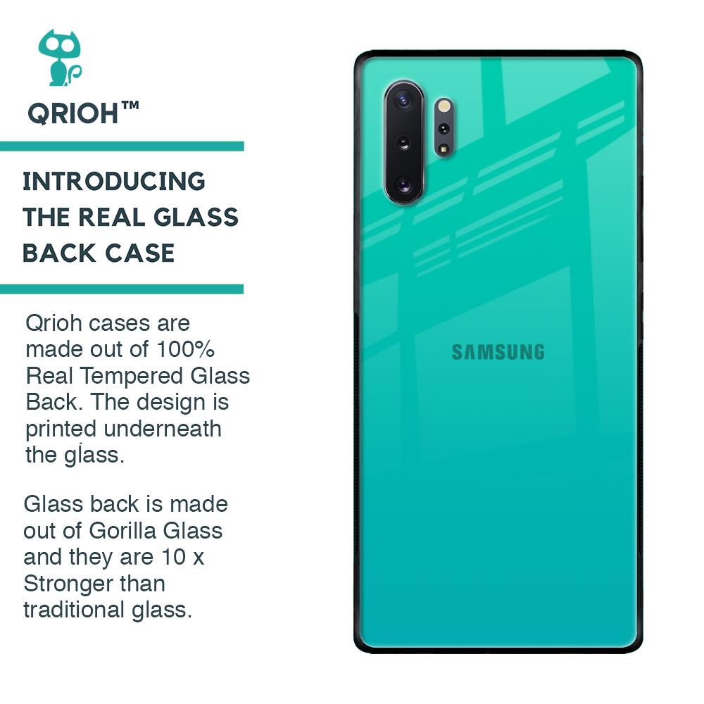 Cuba Blue Glass Case For Samsung Galaxy Note 10 Plus