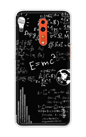 Equation Doodle Oppo Reno Z Back Cover