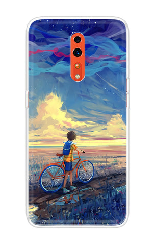 Riding Bicycle to Dreamland Oppo Reno Z Back Cover
