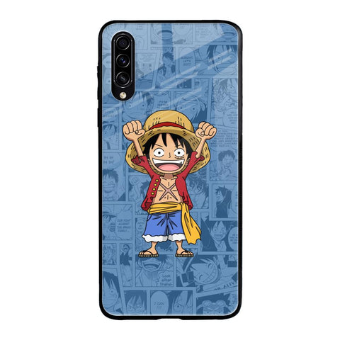 Chubby Anime Samsung Galaxy A30s Glass Back Cover Online