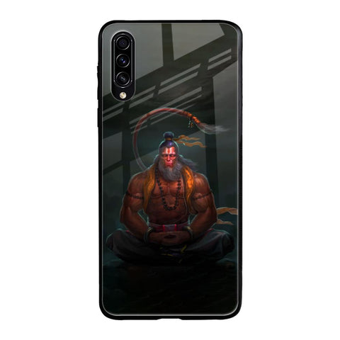 Lord Hanuman Animated Samsung Galaxy A30s Glass Back Cover Online