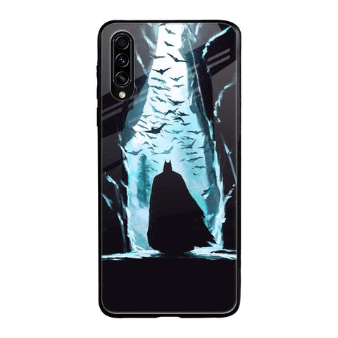 Dark Man In Cave Samsung Galaxy A30s Glass Back Cover Online
