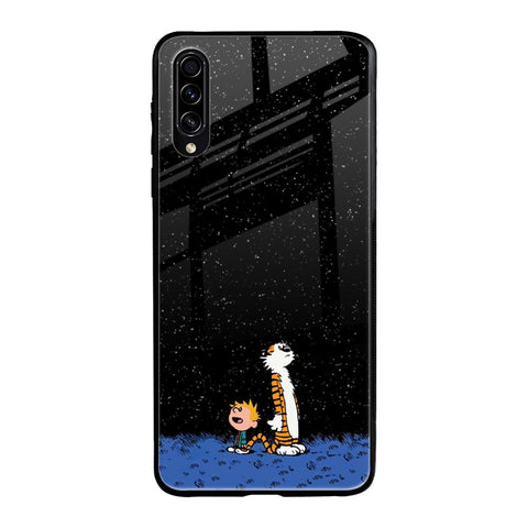 Night Sky Star Samsung Galaxy A30s Glass Back Cover Online