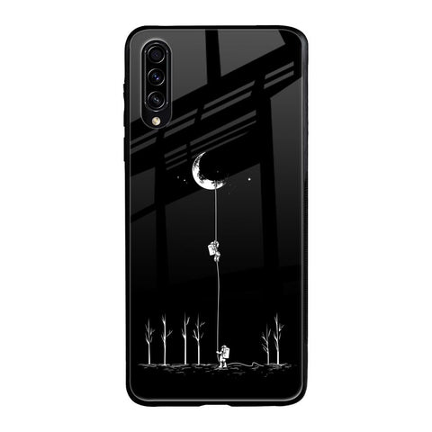 Catch the Moon Samsung Galaxy A30s Glass Back Cover Online