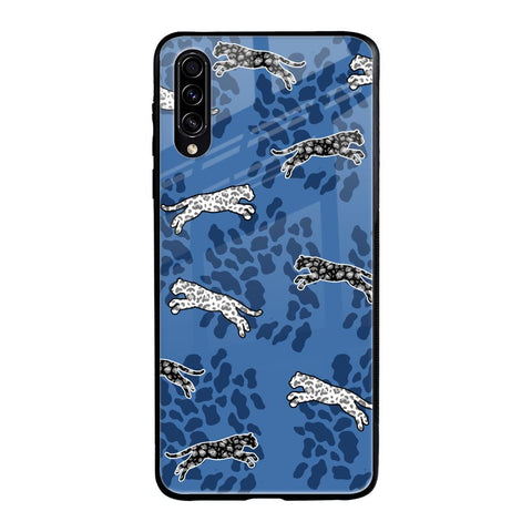 Blue Cheetah Samsung Galaxy A30s Glass Back Cover Online