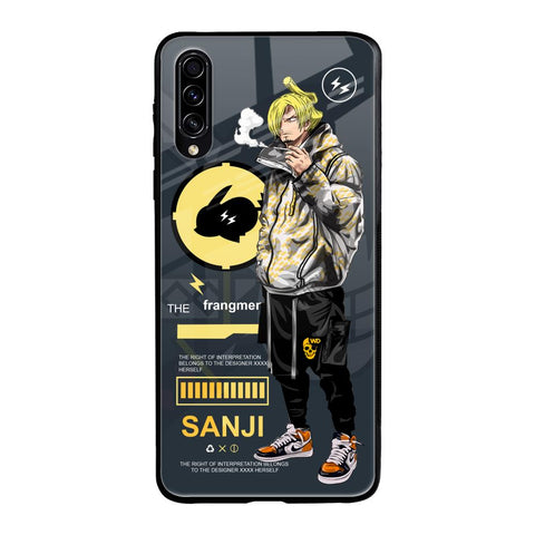 Cool Sanji Samsung Galaxy A30s Glass Back Cover Online