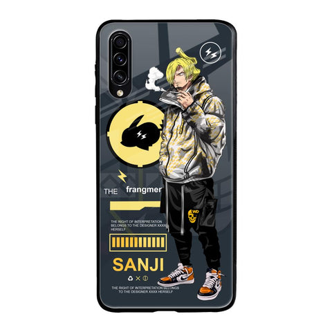 Cool Sanji Samsung Galaxy A30s Glass Back Cover Online