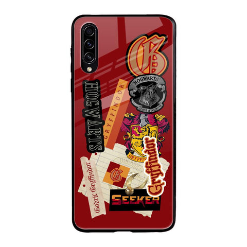 Gryffindor Samsung Galaxy A30s Glass Back Cover Online