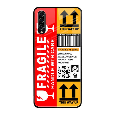 Handle With Care Samsung Galaxy A30s Glass Back Cover Online