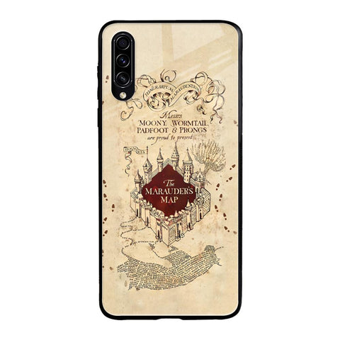 Magical Map Samsung Galaxy A30s Glass Back Cover Online
