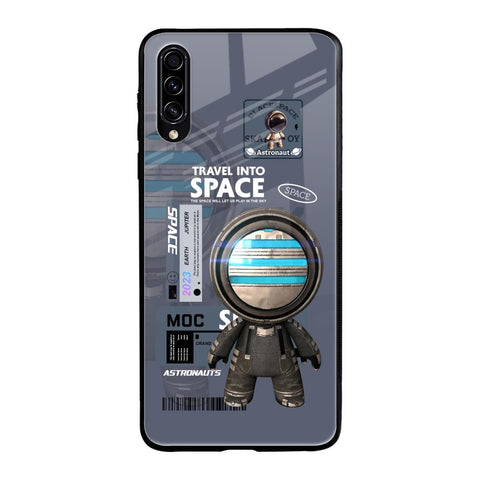 Space Travel Samsung Galaxy A30s Glass Back Cover Online