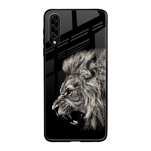 Brave Lion Samsung Galaxy A30s Glass Back Cover Online