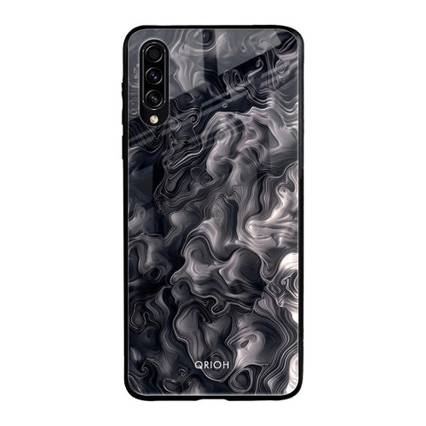 Cryptic Smoke Samsung Galaxy A30s Glass Back Cover Online