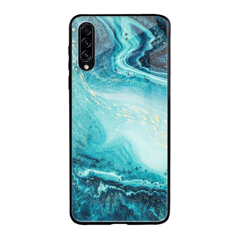 Sea Water Samsung Galaxy A30s Glass Back Cover Online
