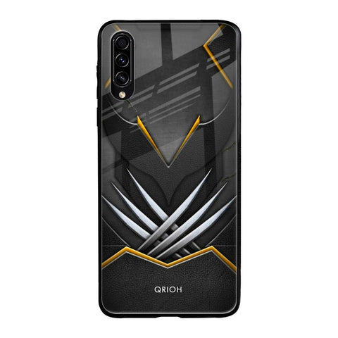 Black Warrior Samsung Galaxy A30s Glass Back Cover Online