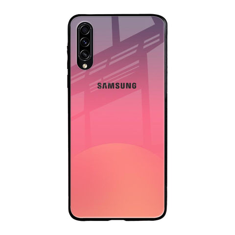 Sunset Orange Samsung Galaxy A30s Glass Cases & Covers Online