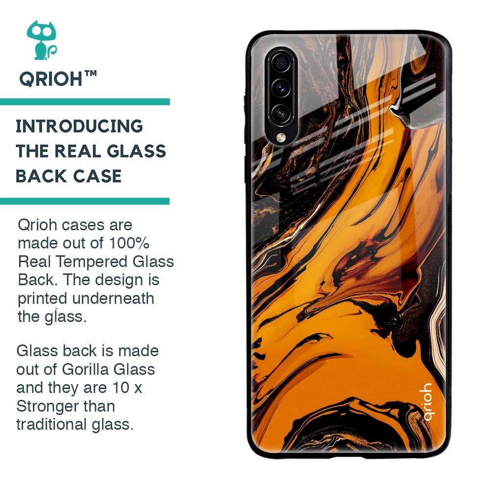 Secret Vapor Glass Case for Samsung Galaxy A30s