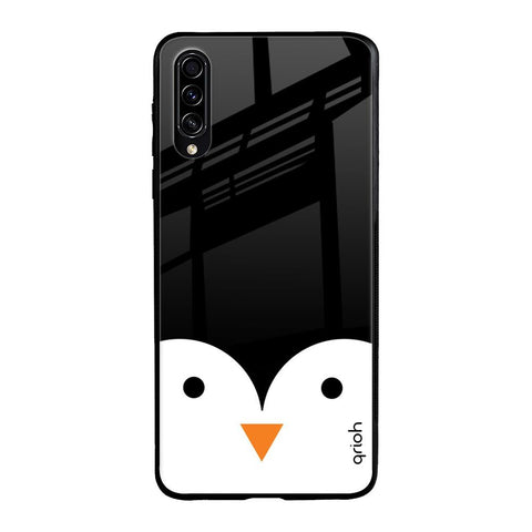 Cute Penguin Samsung Galaxy A30s Glass Cases & Covers Online