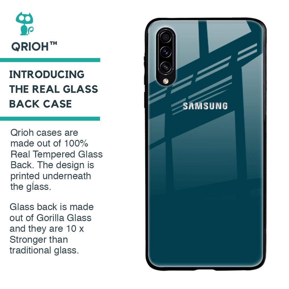 Emerald Glass Case for Samsung Galaxy A30s