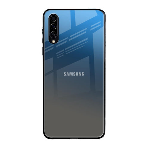 Blue Grey Ombre Samsung Galaxy A30s Glass Back Cover Online