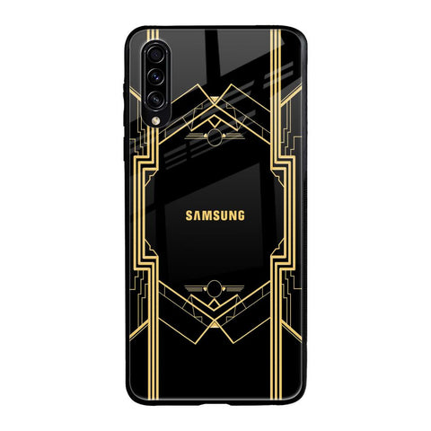 Sacred Logo Samsung Galaxy A30s Glass Back Cover Online