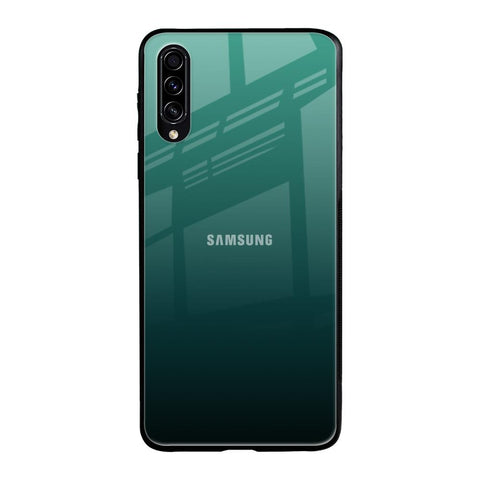 Palm Green Samsung Galaxy A30s Glass Back Cover Online