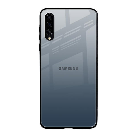 Smokey Grey Color Samsung Galaxy A30s Glass Back Cover Online