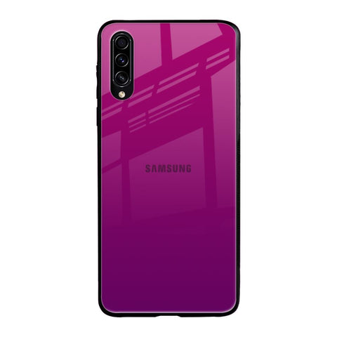 Magenta Gradient Samsung Galaxy A30s Glass Back Cover Online