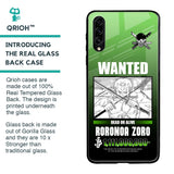 Zoro Wanted Glass Case for Samsung Galaxy A30s