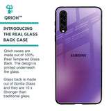 Ultraviolet Gradient Glass Case for Samsung Galaxy A30s