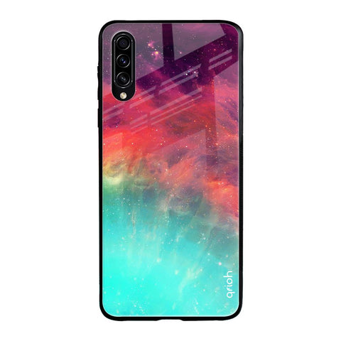 Colorful Aura Samsung Galaxy A50s Glass Back Cover Online