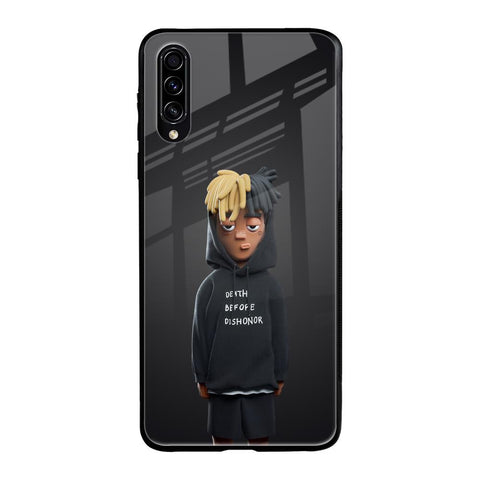 Dishonor Samsung Galaxy A50s Glass Back Cover Online