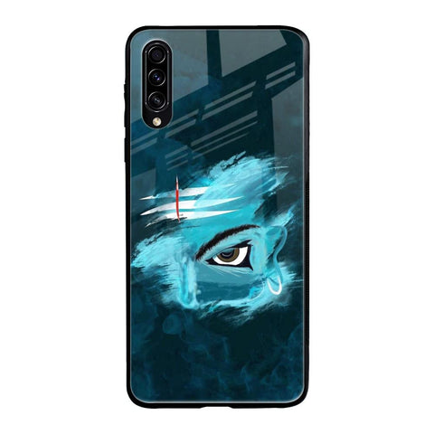 Power Of Trinetra Samsung Galaxy A50s Glass Back Cover Online