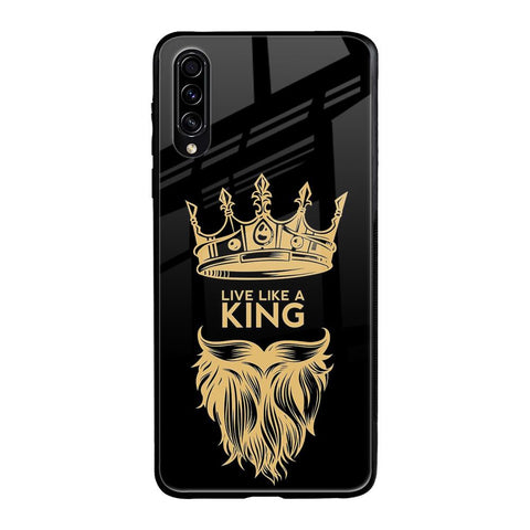 King Life Samsung Galaxy A50s Glass Back Cover Online