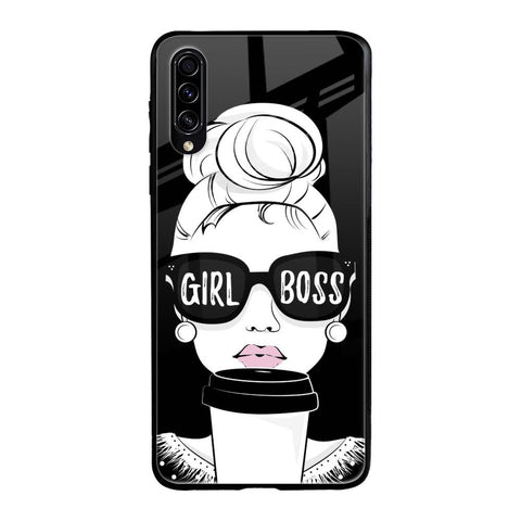 Girl Boss Samsung Galaxy A50s Glass Back Cover Online