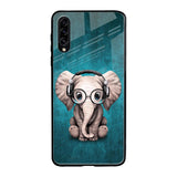 Adorable Baby Elephant Samsung Galaxy A50s Glass Back Cover Online