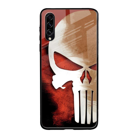 Red Skull Samsung Galaxy A50s Glass Back Cover Online